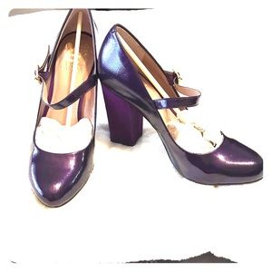 Vince Camino purple patent Mary Jane’s